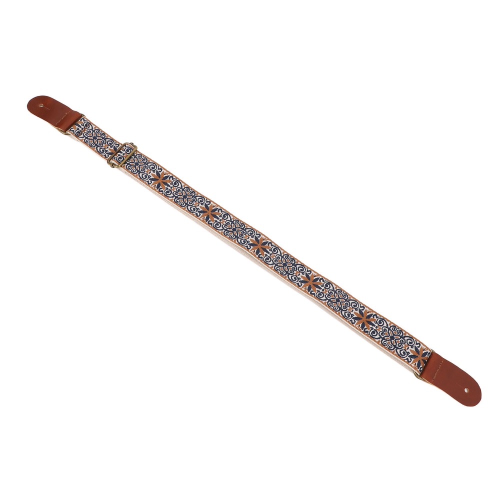 Embroidery Premium - 2Sets Premium Embroidery Style Ukulele Strap