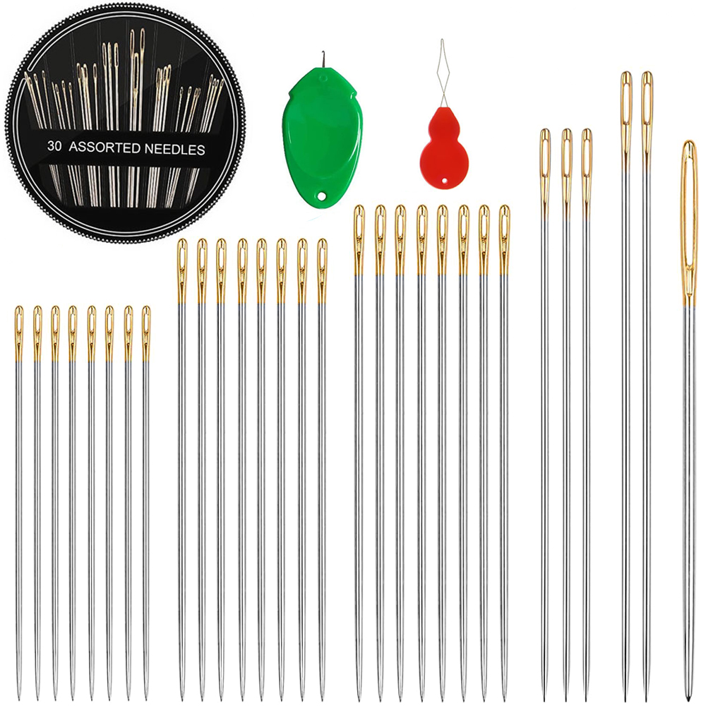 Embroidery Premium - 30PCS/Set Premium Stainless Steel Assorted Hand