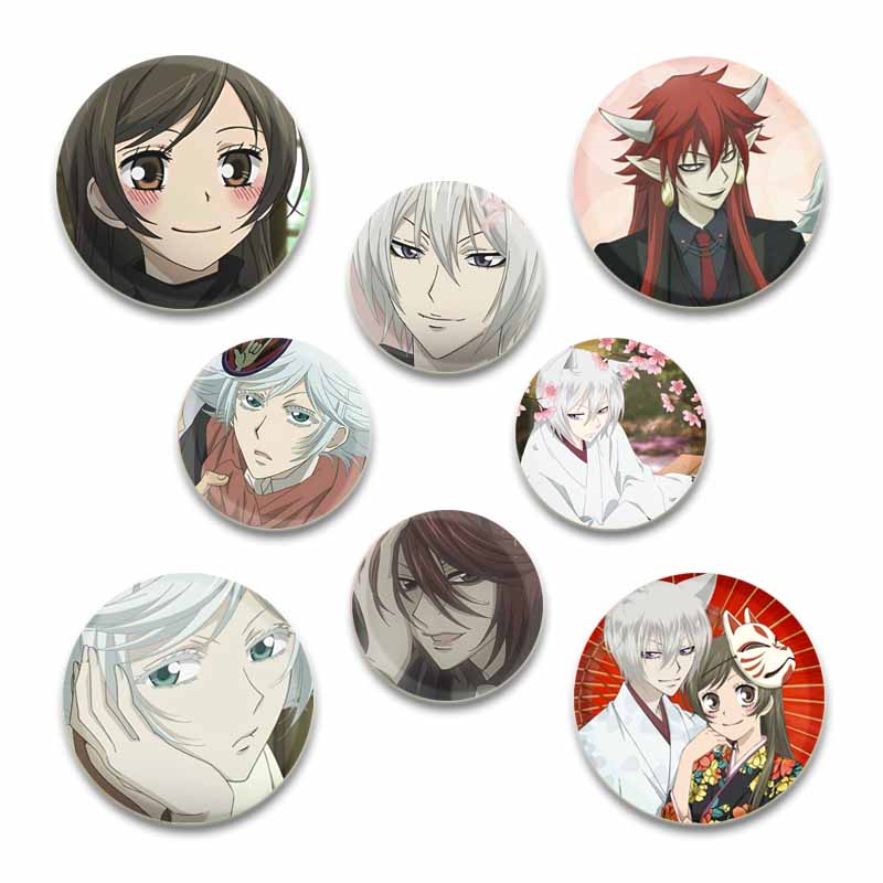 Embroidery Kiss - 32/44/58mm Anime Kamisama Kiss Round Pins