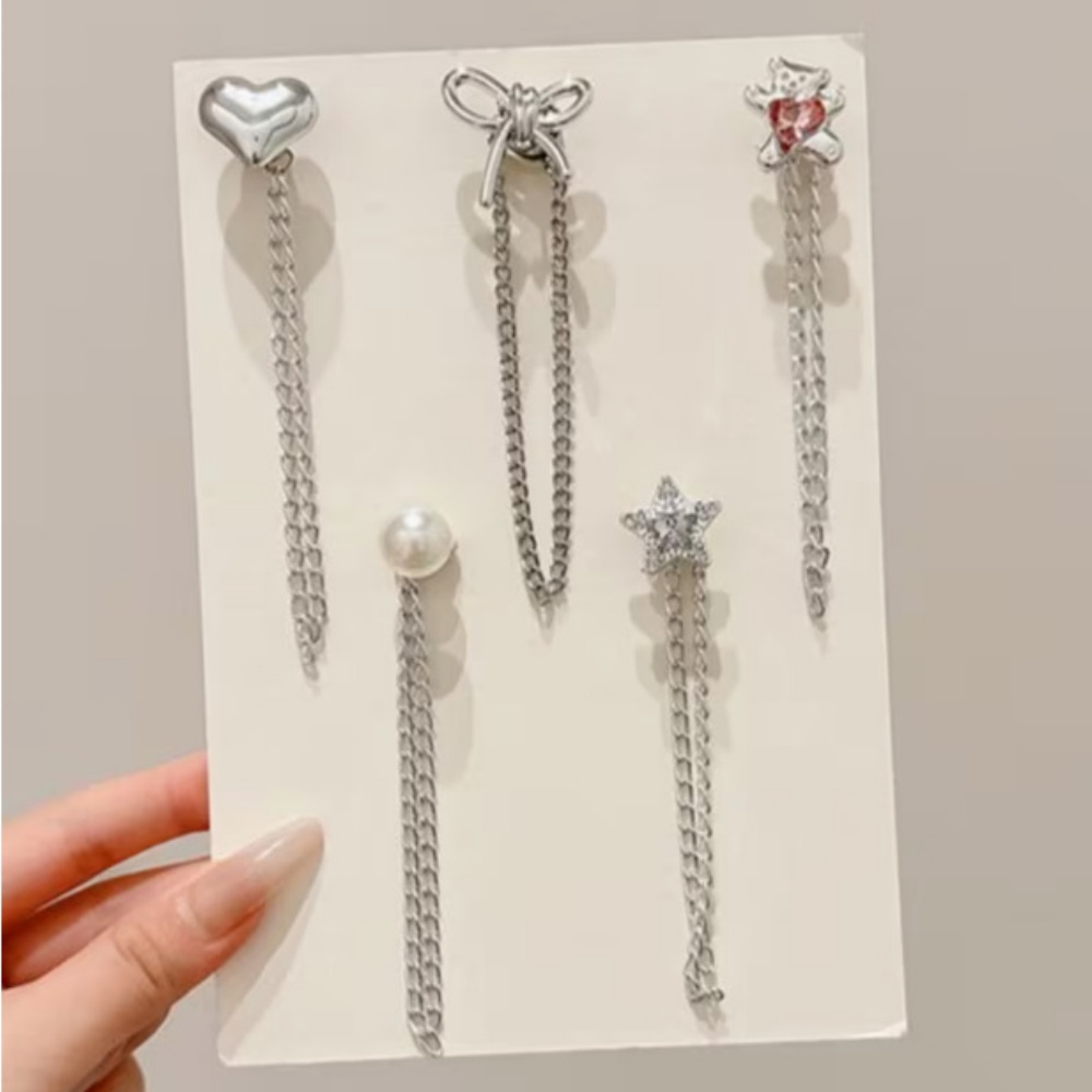 8 pieces of bow knot heart sta - đánh giá và giá Embroidery Knot
