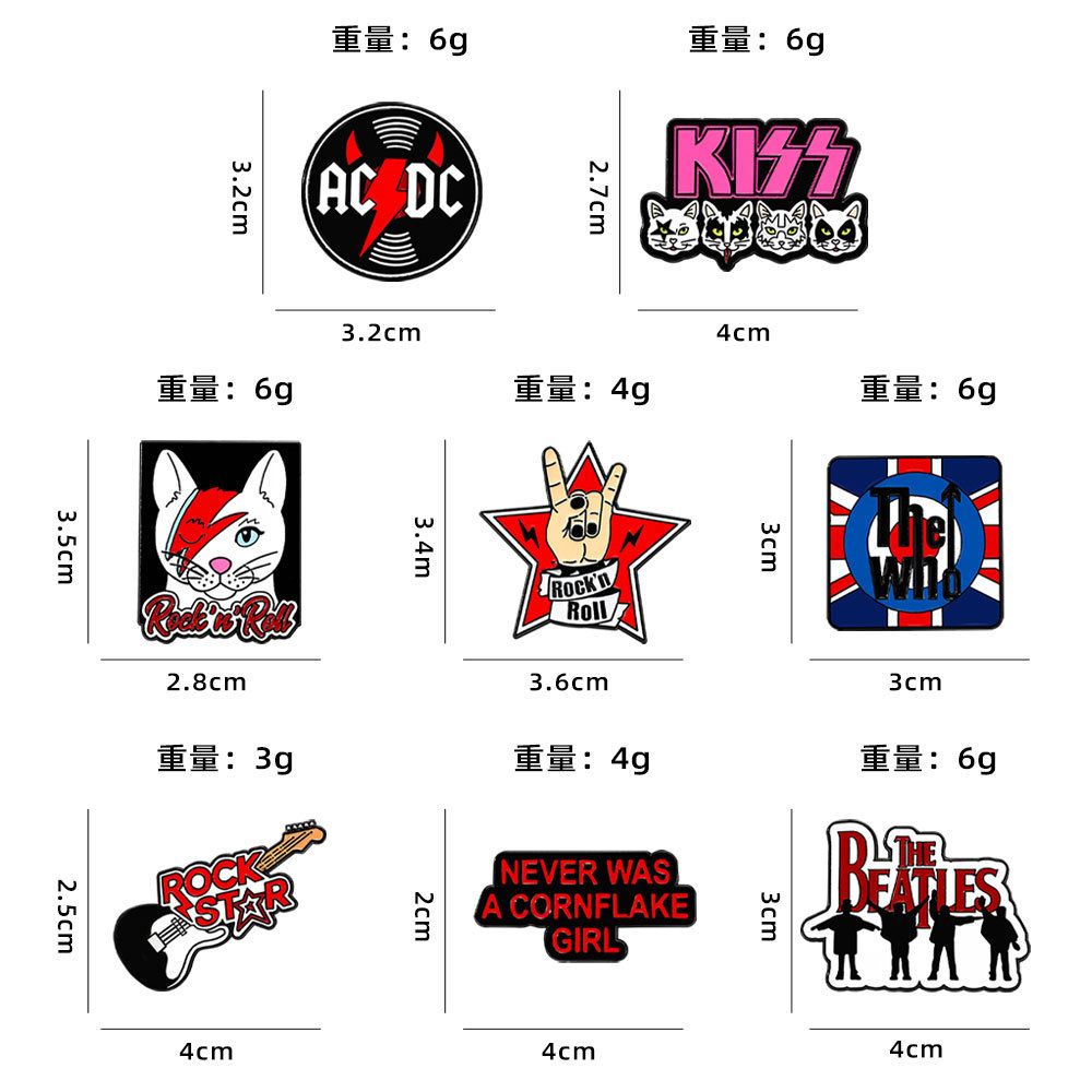 KISS Rock Bands Pop Music Logo - đánh giá và giá Embroidery Kiss