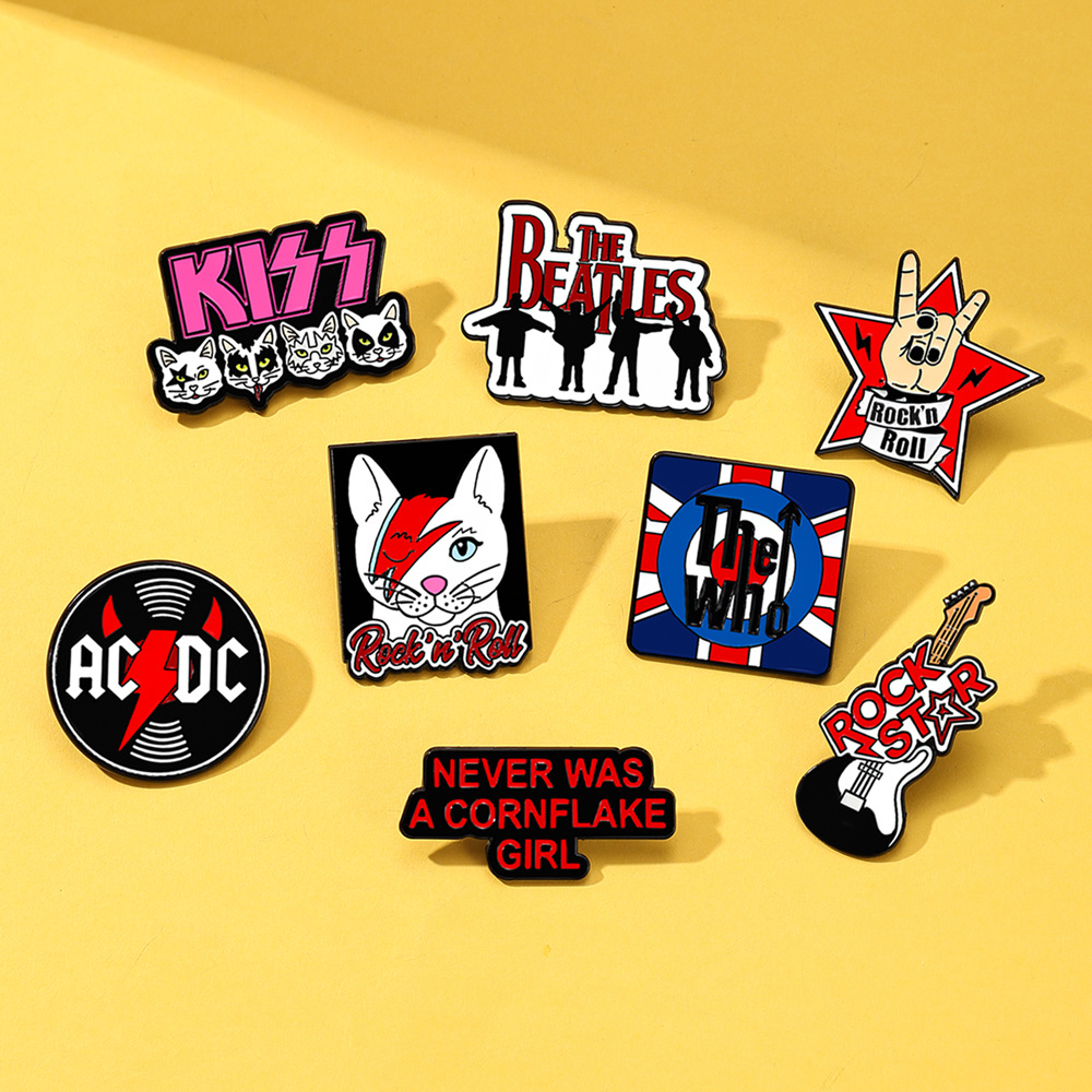 KISS Rock Bands Pop Music Logo - đánh giá và giá Embroidery Kiss