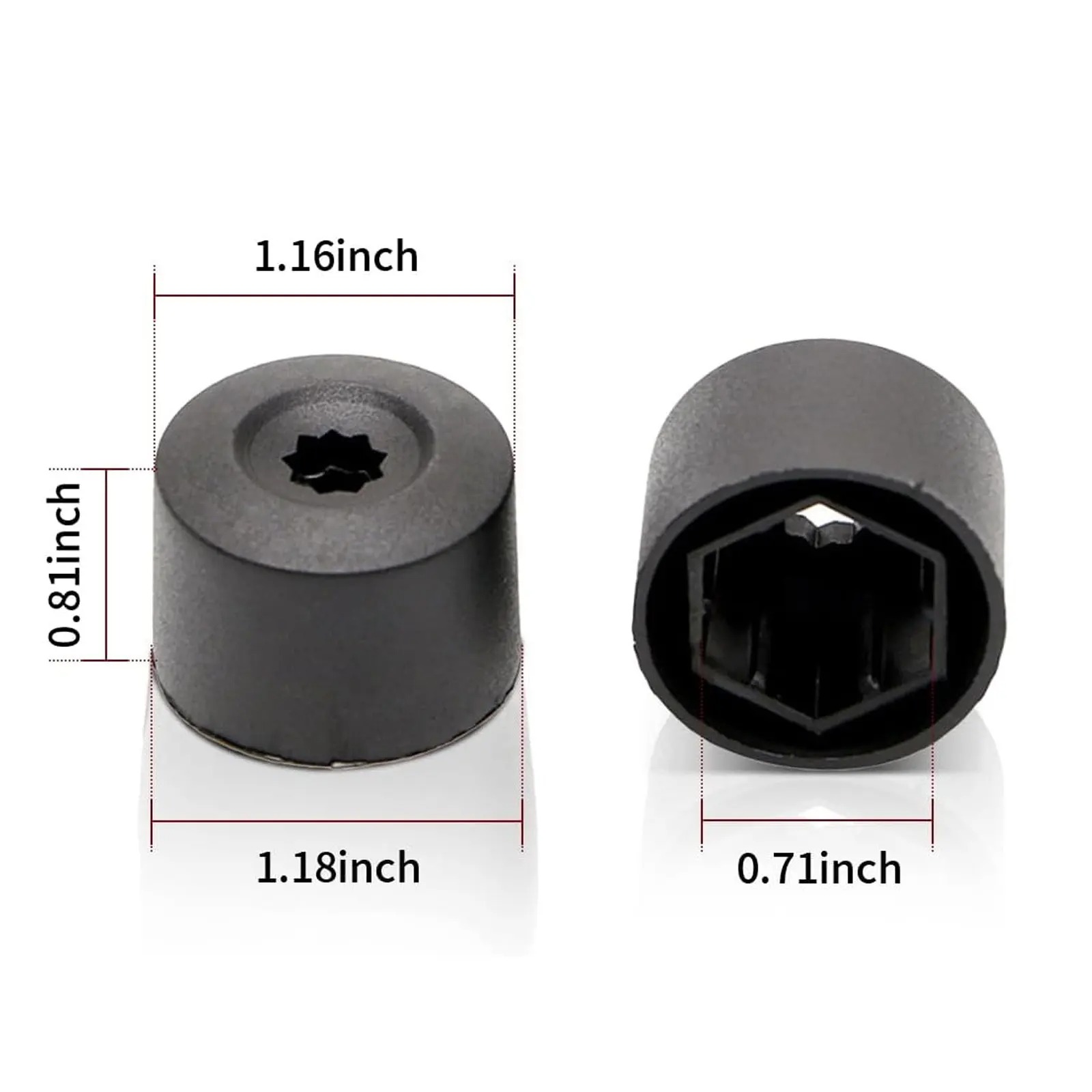 20PCS Car Wheel Lug Nut Covers - đánh giá và giá Embroidery Removal