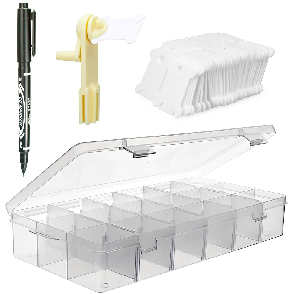 Embroidery Floss Organizer 18  - đánh giá và giá Embroidery Tas