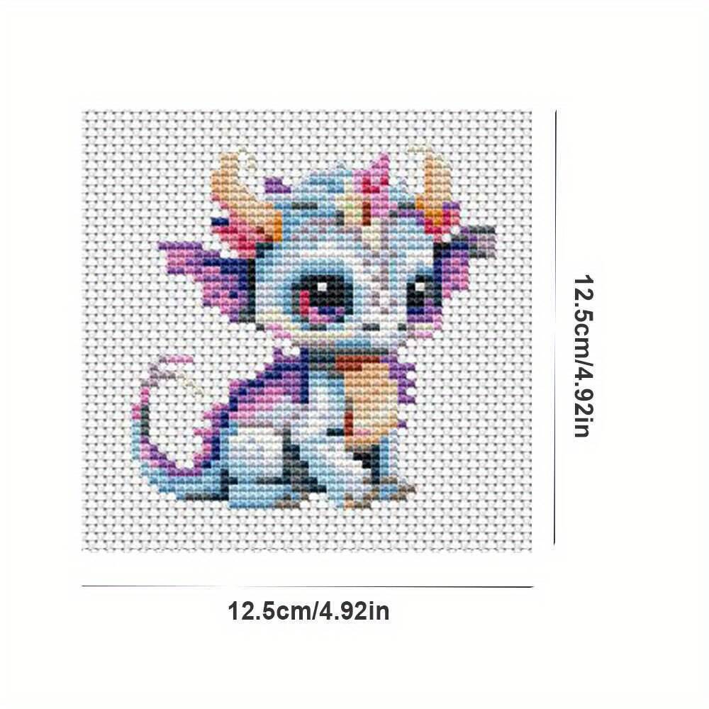 12Pcs Dragon Cross Stitch 11CT - đánh giá và giá Embroidery Tas