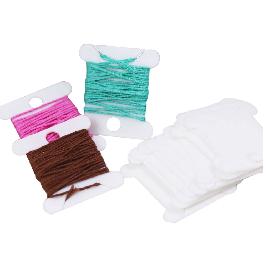 30 Móc Nhựa Chỉ Bobbins Đường  - đánh giá và giá Embroidery Tas