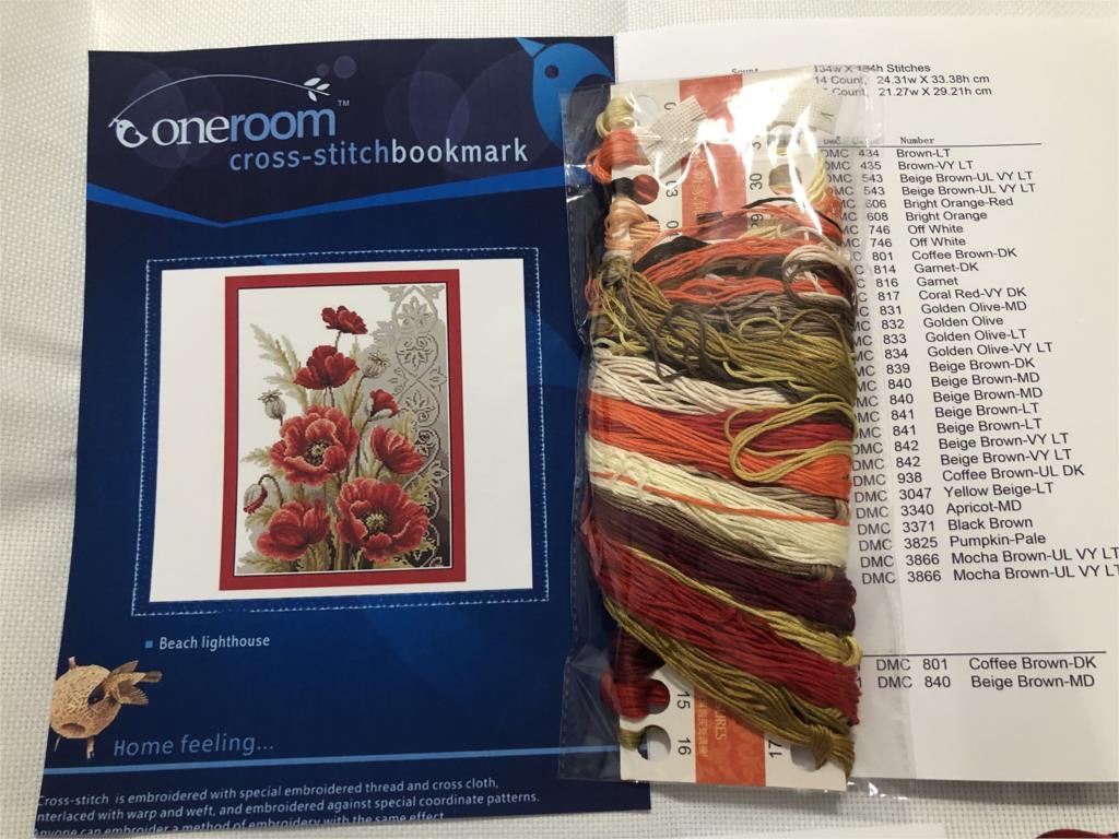 BF undersea goddess counted 16 - đánh giá và giá Embroidery Tas