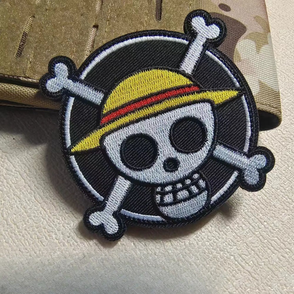 One Piece Cartoon sleeve patch - đánh giá và giá Embroidery Patches