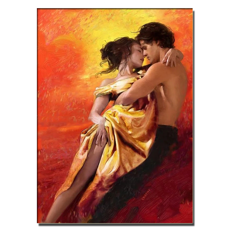 5D Diy Diamond Painting Couple - đánh giá và giá Embroidery Kiss