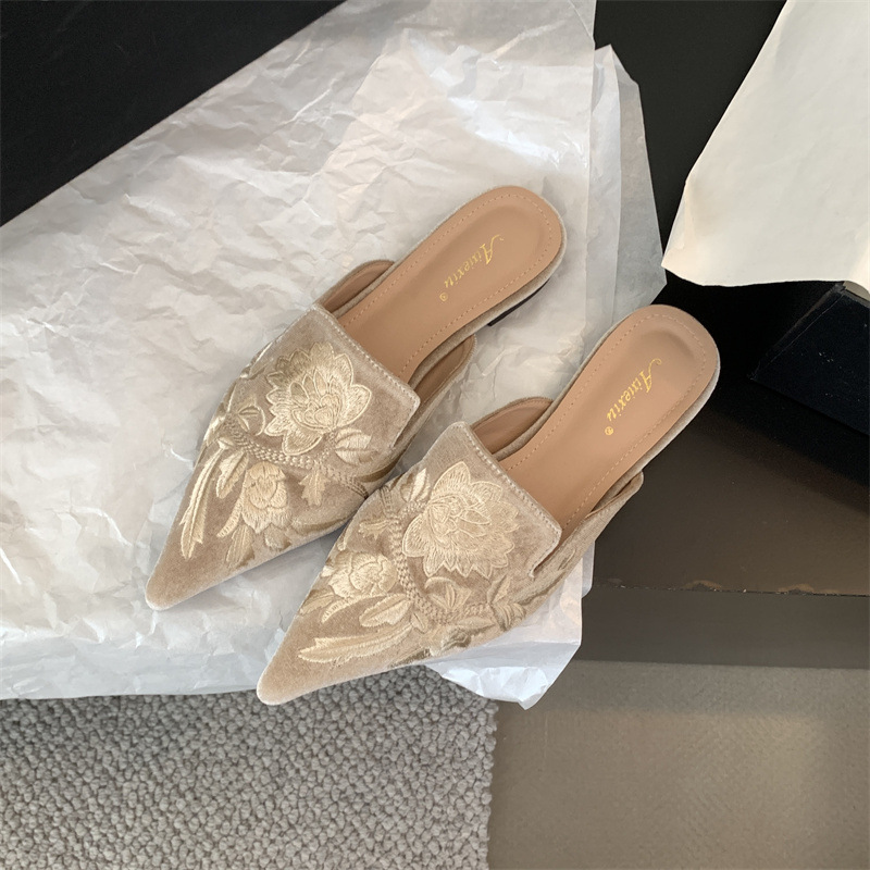 2026 New Women's Shoes Embroid - đánh giá và giá Embroidery Designer