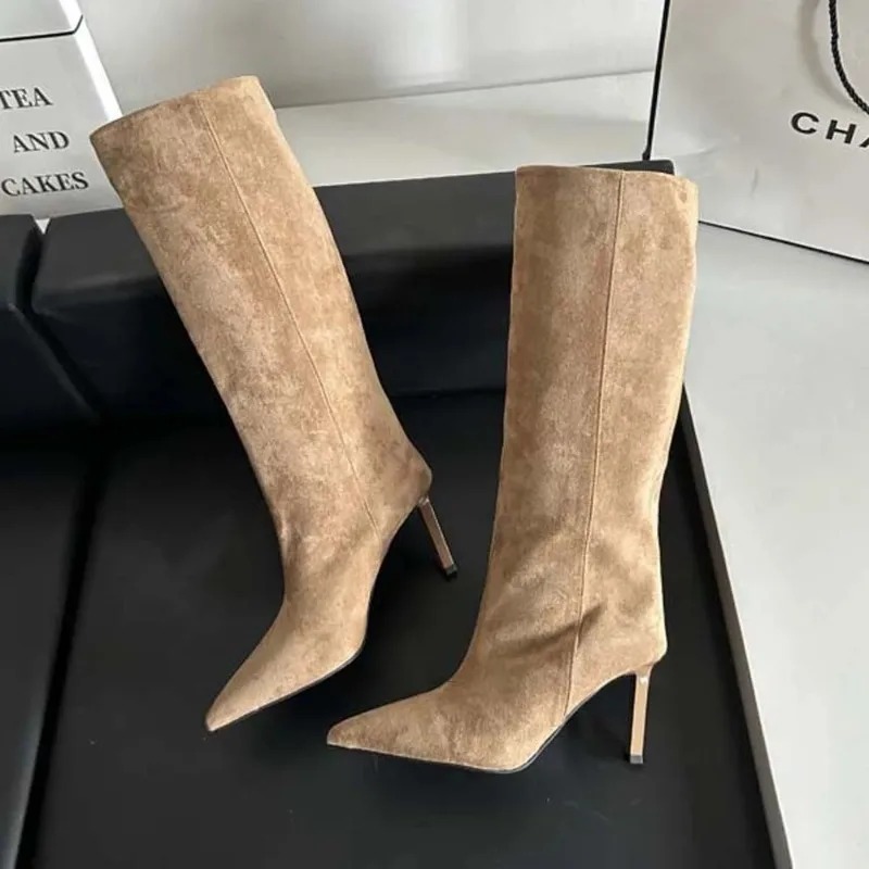 Luxury Women Long Boots Fashio - đánh giá và giá Embroidery Designer