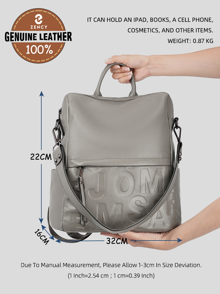 Zency Premium Genuine Leather  - đánh giá và giá Embroidery Premium