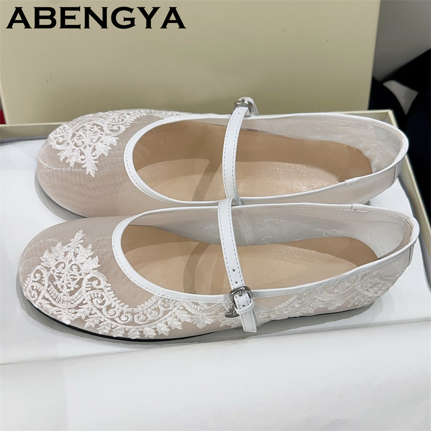 Lace Embroidery Flat Shoes for - đánh giá và giá Embroidery Designer