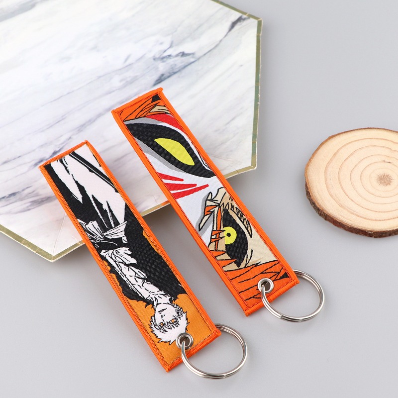 BLEACH Anime Key Tag Embroider - đánh giá và giá Embroidery Ring