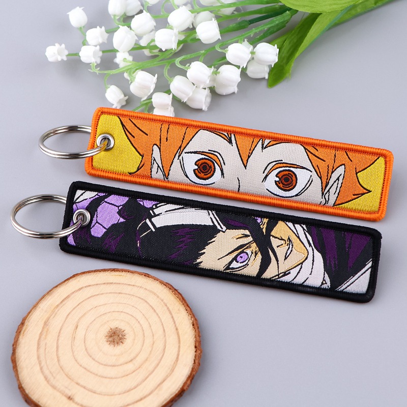 BLEACH Anime Key Tag Embroider - đánh giá và giá Embroidery Ring