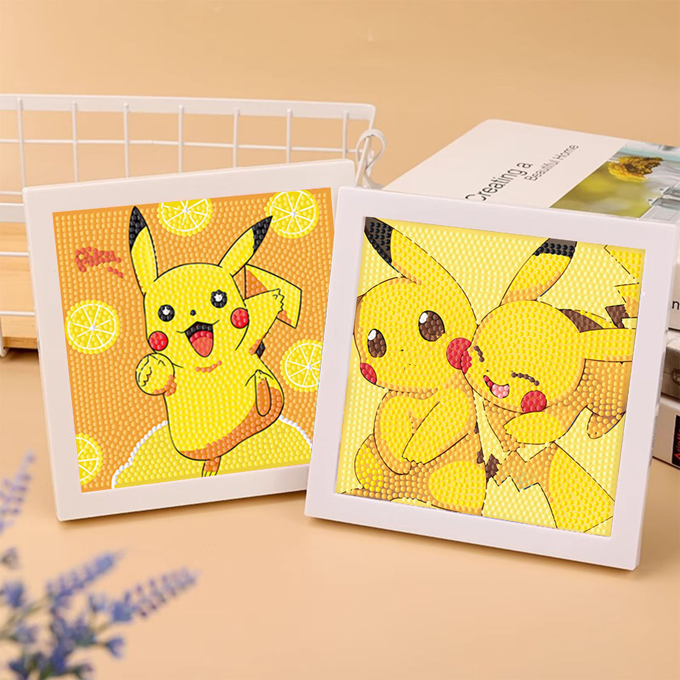 Keeppley&Pokemon Crystal Diamo - đánh giá và giá Embroidery Frame