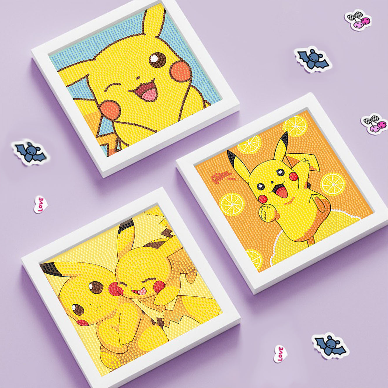 Keeppley&Pokemon Crystal Diamo - đánh giá và giá Embroidery Frame