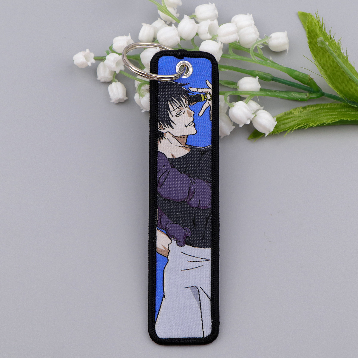 1PCS Japanese Anime Key Fobs H - đánh giá và giá Embroidery Ring