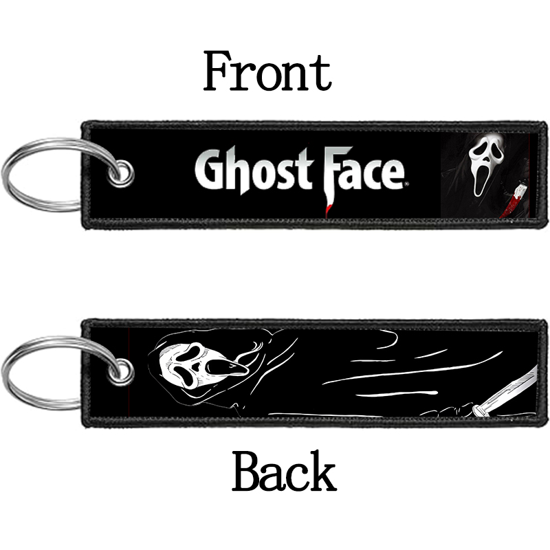GHOST FACE Key Chain for Men W - đánh giá và giá Embroidery Ring