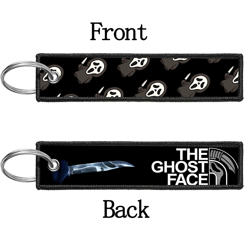 GHOST FACE Key Chain for Men W - đánh giá và giá Embroidery Ring