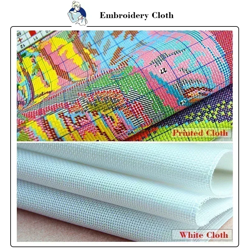 Joy Sunday Stamped Cross Stitc - đánh giá và giá Embroidery Tas