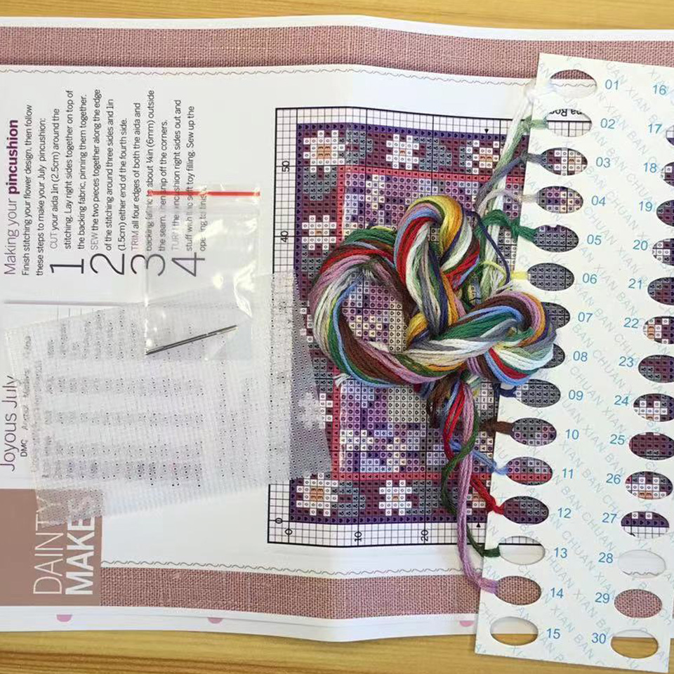ZC184 Cross stitch kits Cross- - đánh giá và giá Embroidery Tas