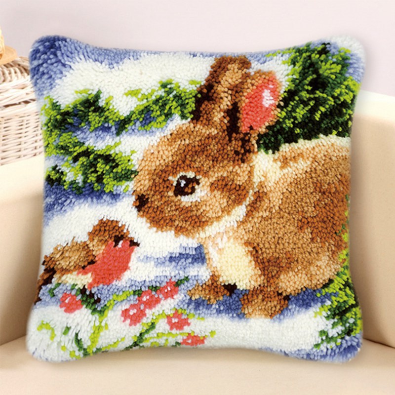 Rabbit Horse Latch Hook Kits S - đánh giá và giá Embroidery Knot