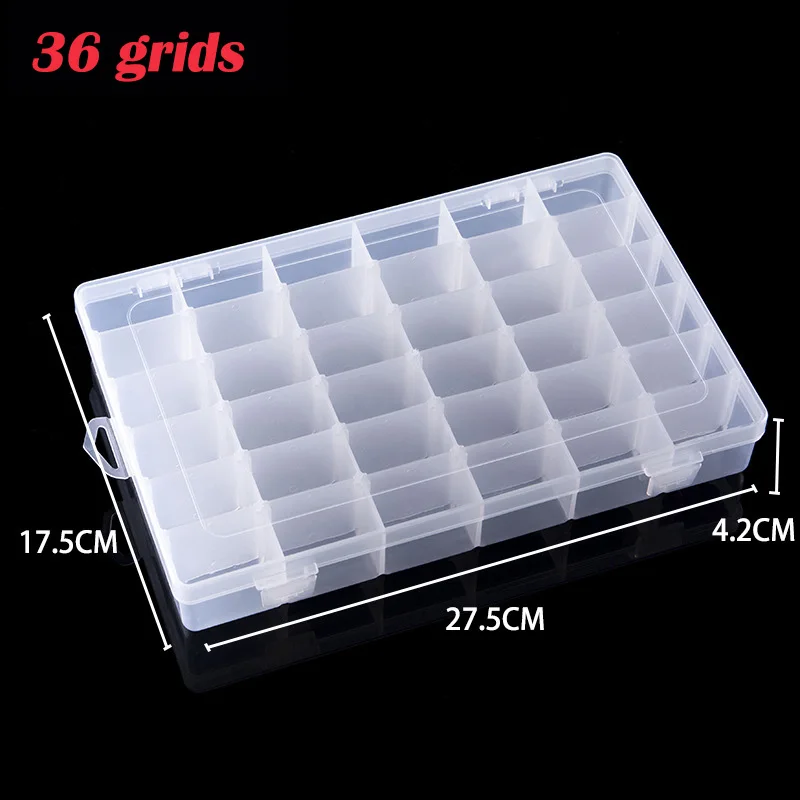 6/24/36 Grids Plastic Storage  - đánh giá và giá Embroidery Tas