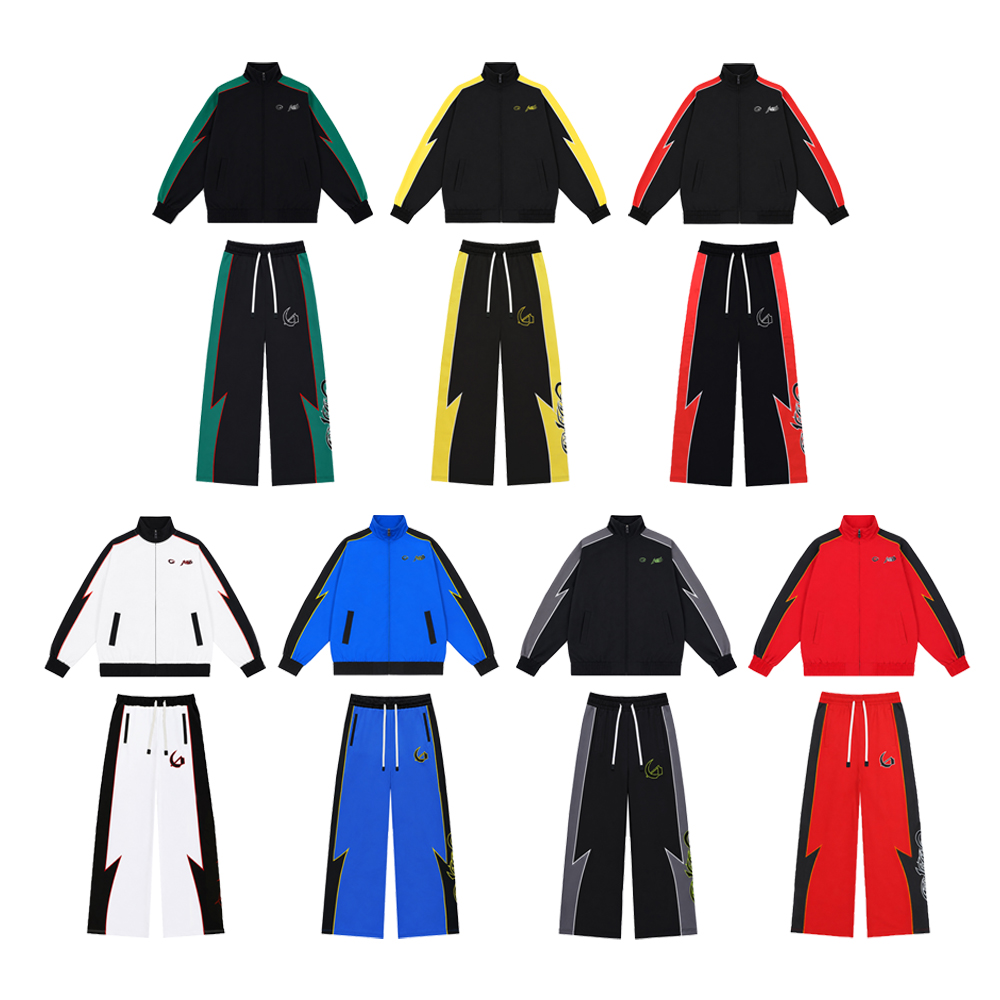 Y2k Streetwear Men's Sets Two  - đánh giá và giá Embroidery Set