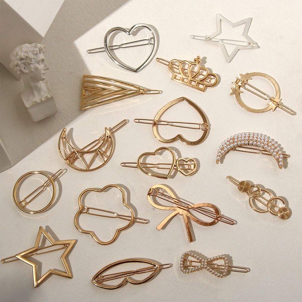 1PC Geometric Ponytail Hairpin - đánh giá và giá Embroidery Knot