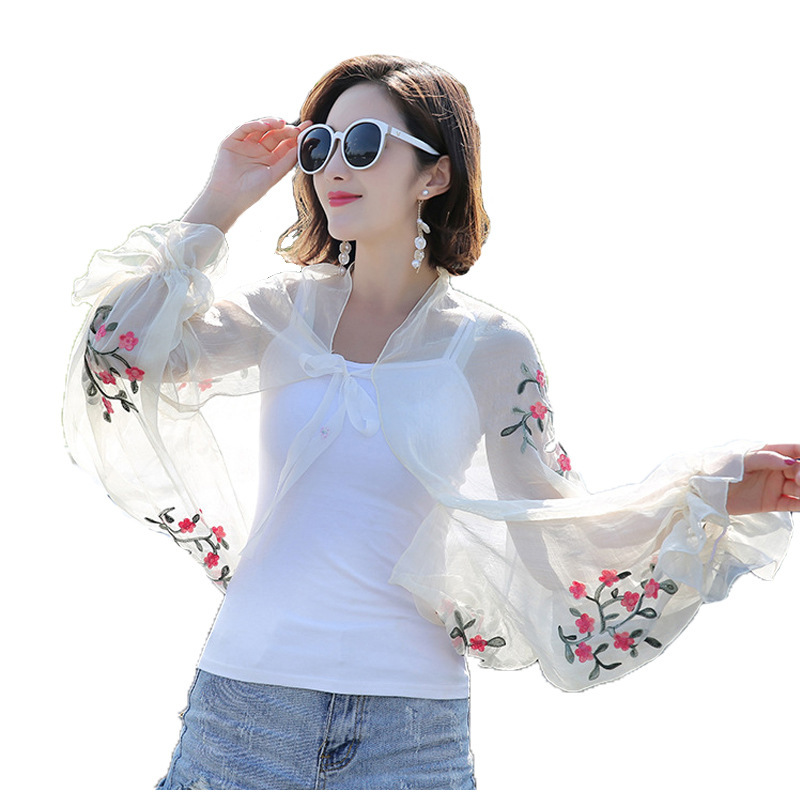 2025 Summer New Women Long Cas - đánh giá và giá Embroidery On Shirt