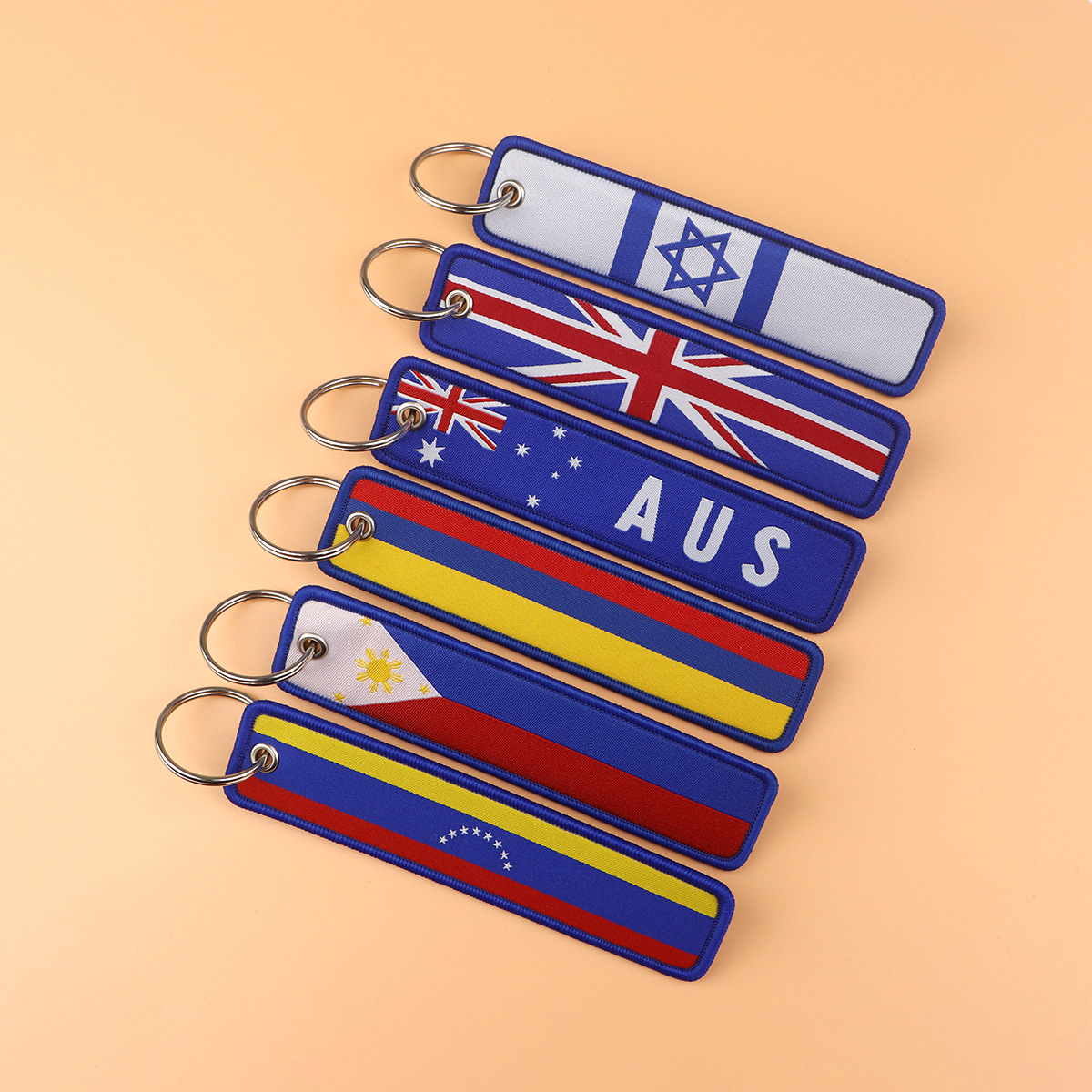 1pcs National Flags Embroidery - đánh giá và giá Embroidery Ring