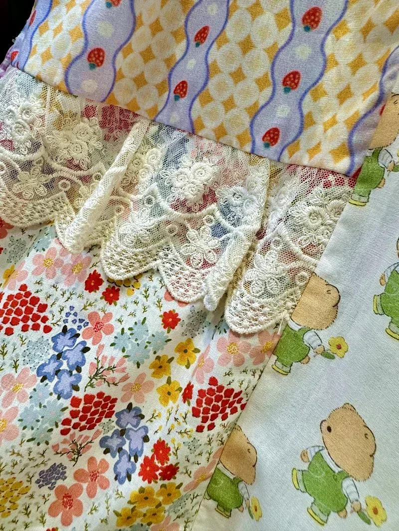 Vintage Sweet Cotton Patchwork - đánh giá và giá Embroidery On Shirt