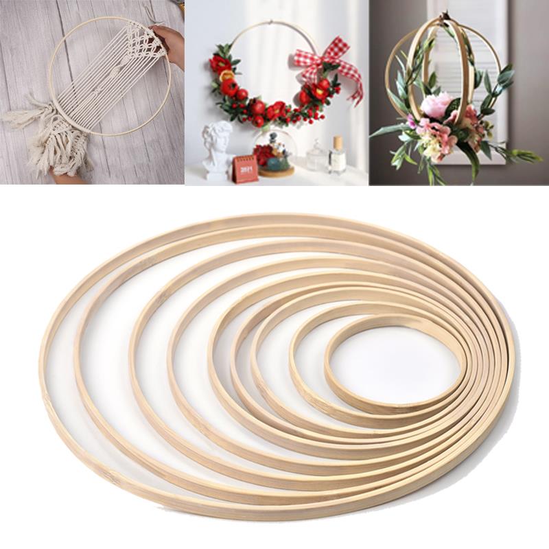 1/5 Chiếc 8-33Cm Gỗ Tự Tay Bắt - đánh giá và giá Embroidery Hooping