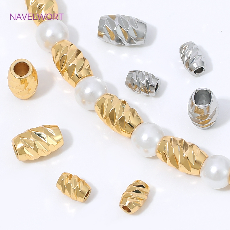 Brass 4/6mm Stripe Spacer Bead - đánh giá và giá Embroidery Artwork